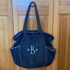 Thirty-one Denim Retro Metro Tote Bag